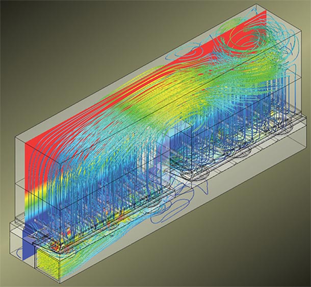 CFD Simulation: Thermal Oxidizer