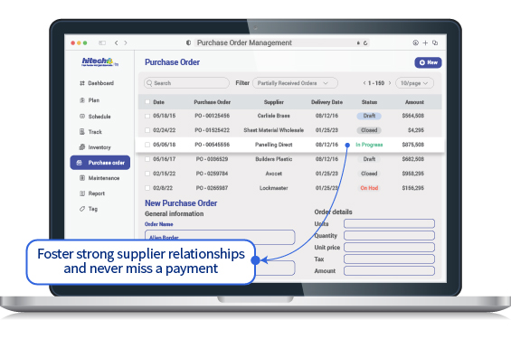 Control procurement processes with better insights and reports