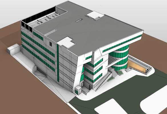 3D Architectural BIM Model