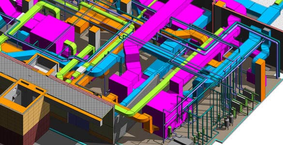 Airport Plantroom MEP System