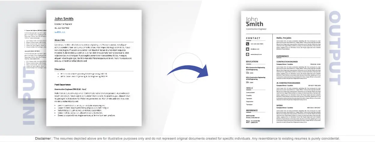 resume processing before after