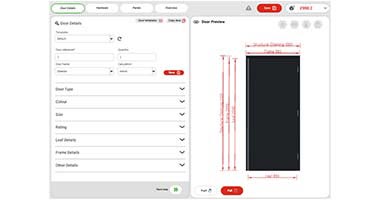 Responsive 3D preview with input design data