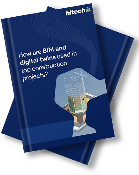 How are BIM and digital twins used in top construction projects? 