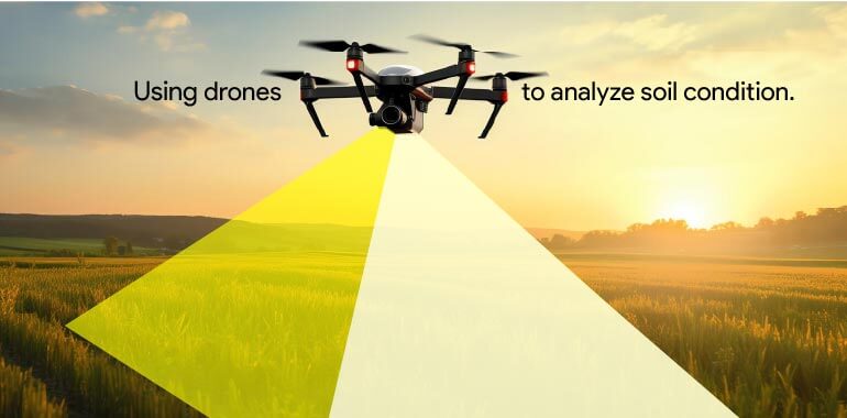 Image annotation use case of Soil Condition and Geo-sensing