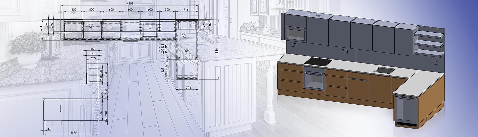 5 Advantages of Outsourcing Architectural Millwork Shop Drawings for Manufacturers